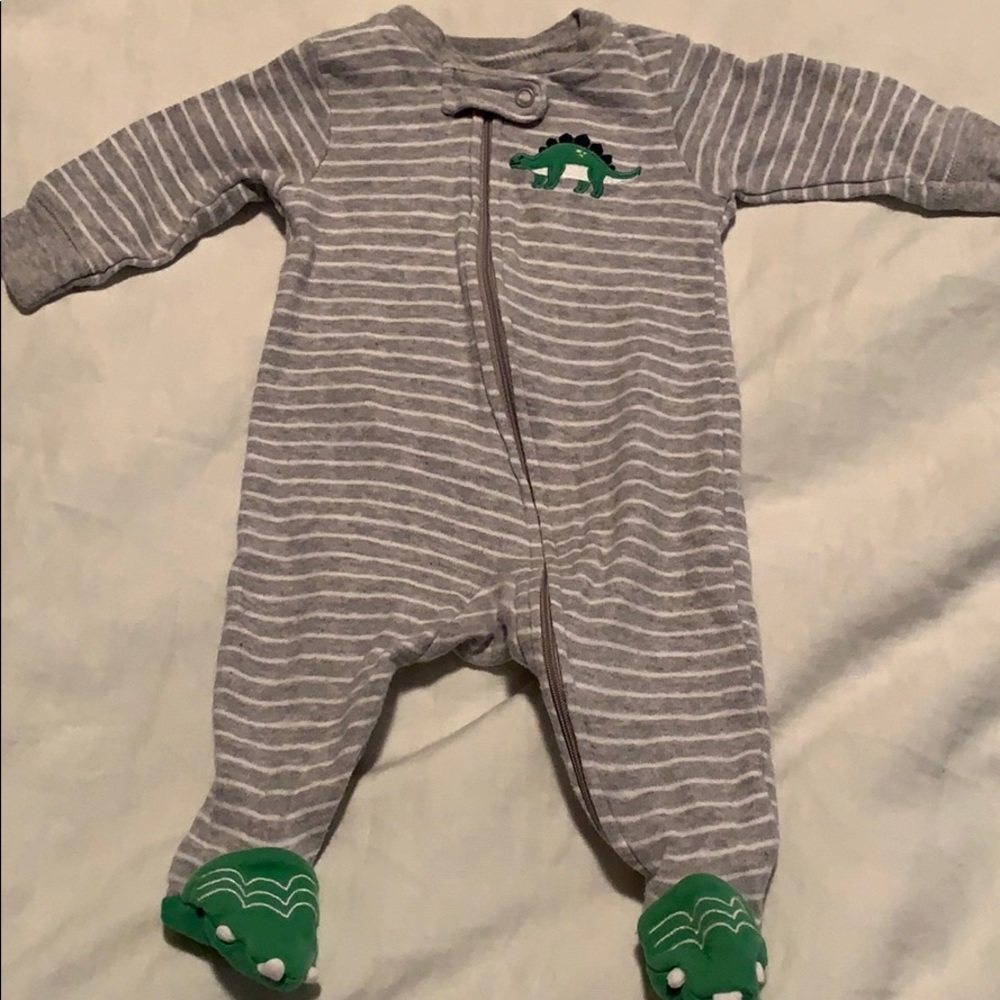 Dinosaur footie